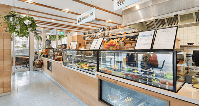 Banner Centenary Cafe